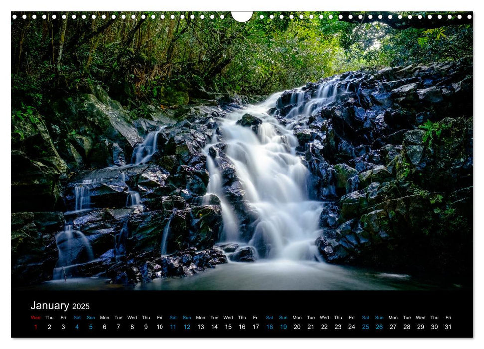 Beautiful Mauritius (CALVENDO Monthly Calendar 2025)