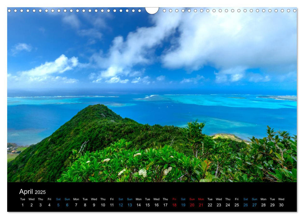 Beautiful Mauritius (CALVENDO Monthly Calendar 2025)