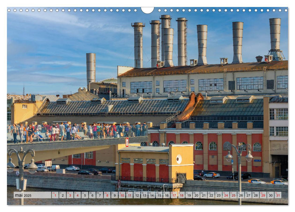 Perspectives de Moscou (CALVENDO Calendrier mensuel 2025)