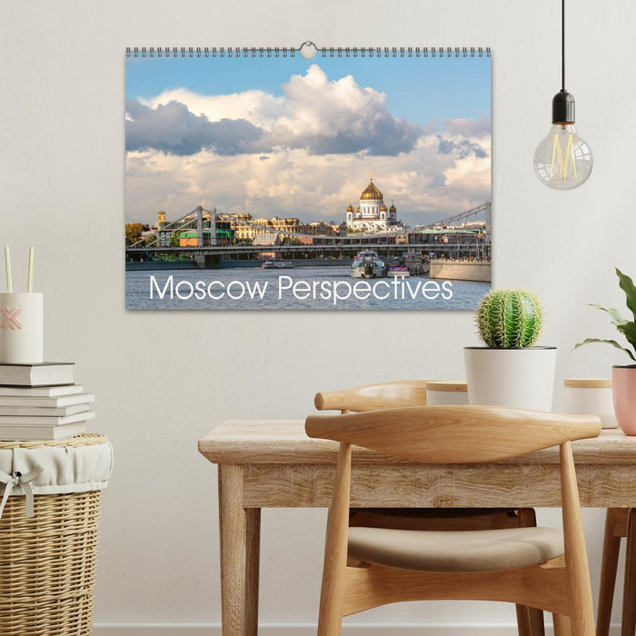 Moscow Perspectives (CALVENDO Monthly Calendar 2025)