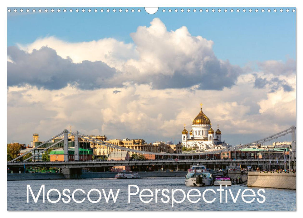 Moscow Perspectives (CALVENDO Monthly Calendar 2025)