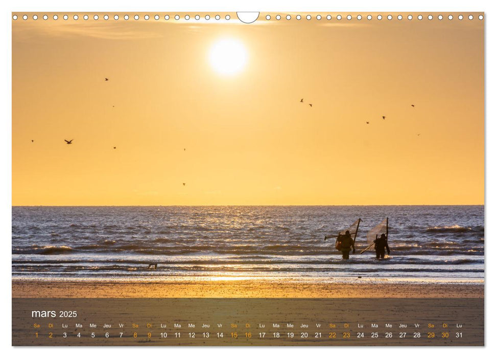 Cayeux-sur-mer en Baie de Somme (CALVENDO Calendrier mensuel 2025)