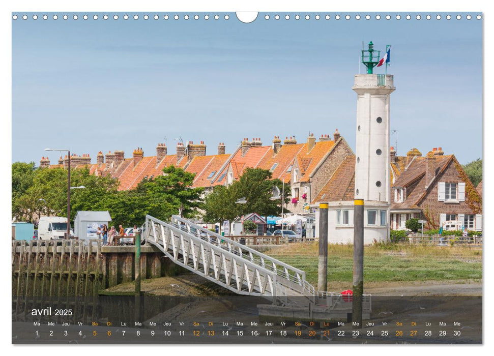 Cayeux-sur-mer en Baie de Somme (CALVENDO Calendrier mensuel 2025)