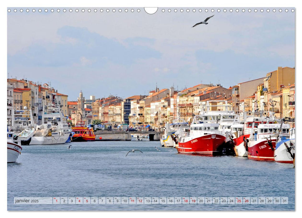 Villes d'Occitanie (CALVENDO Calendrier mensuel 2025)