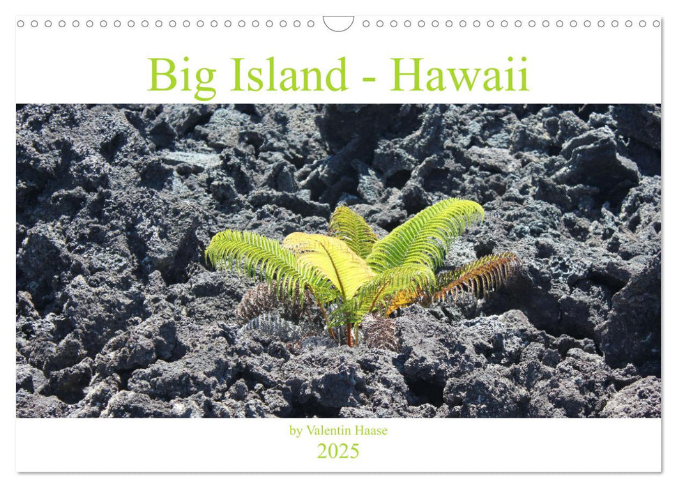 Big Island - Hawaii (CALVENDO Monthly Calendar 2025)