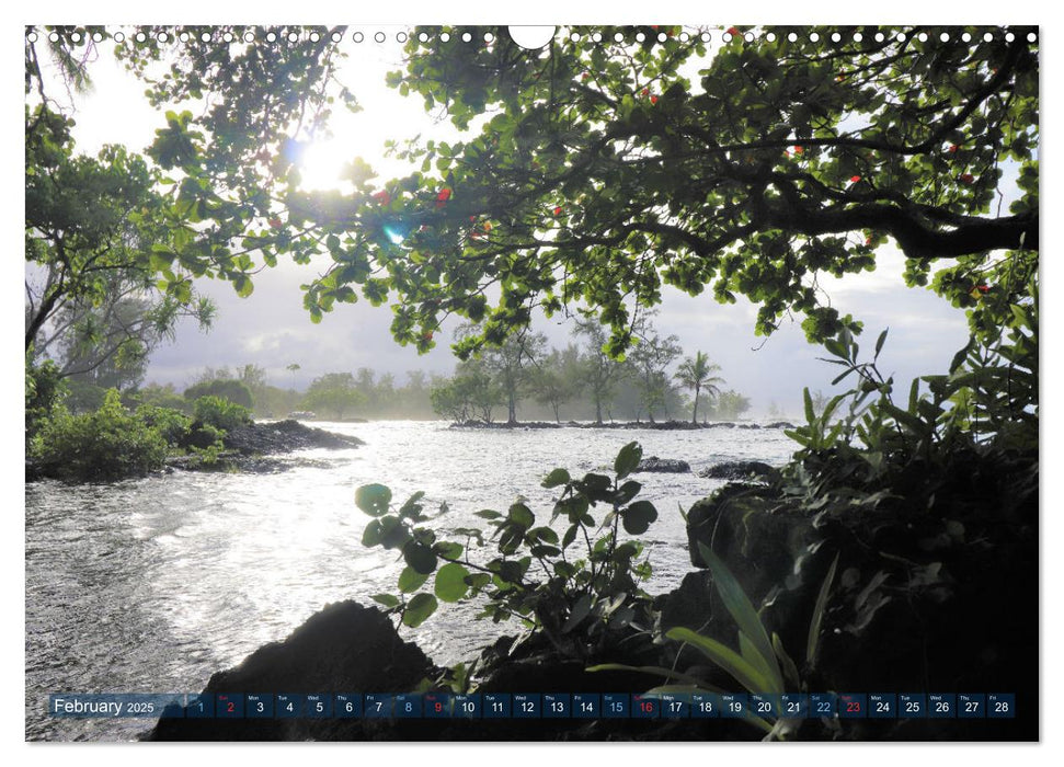 Big Island - Hawaii (CALVENDO Monthly Calendar 2025)