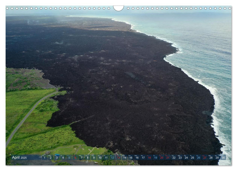 Big Island - Hawaii (CALVENDO Monthly Calendar 2025)