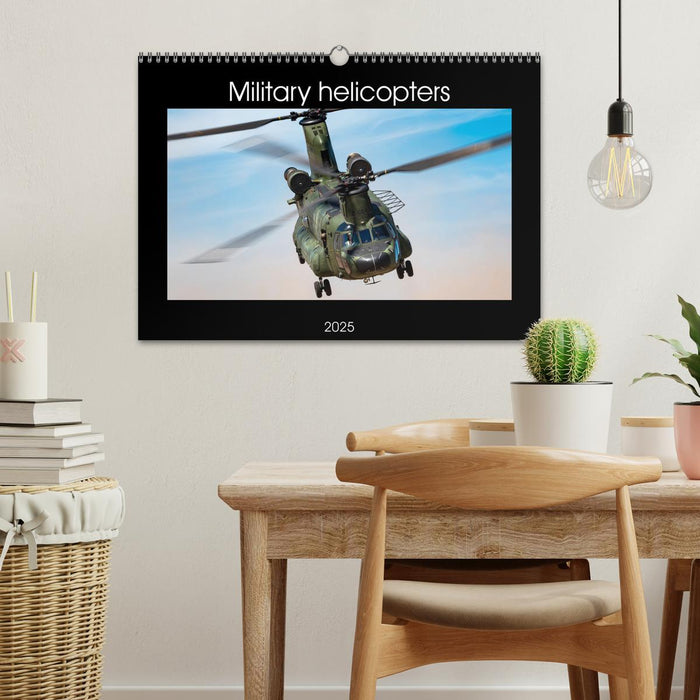 Military helicopters (CALVENDO Monthly Calendar 2025)