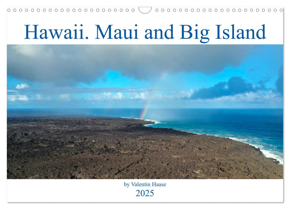 Hawaii, Maui and Big Island (CALVENDO Monthly Calendar 2025)