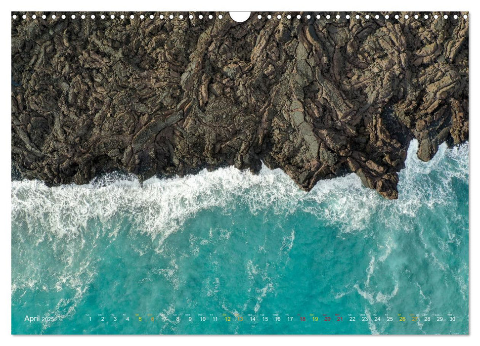 Hawaii, Maui and Big Island (CALVENDO Monthly Calendar 2025)