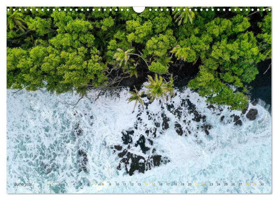 Hawaii, Maui and Big Island (CALVENDO Monthly Calendar 2025)