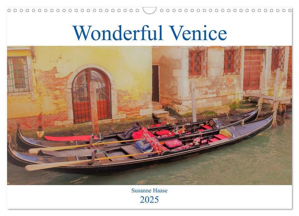 Wonderful Venice (CALVENDO Monthly Calendar 2025)