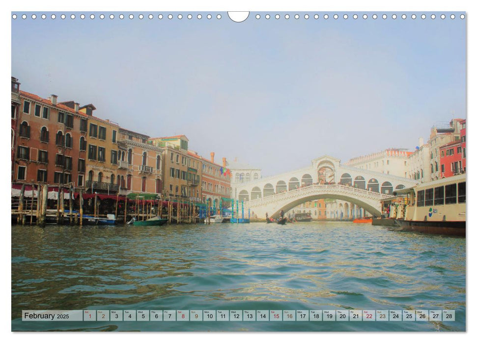 Wonderful Venice (CALVENDO Monthly Calendar 2025)