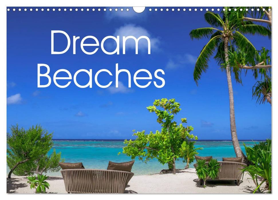 Dream Beaches worldwide (CALVENDO Monthly Calendar 2025)