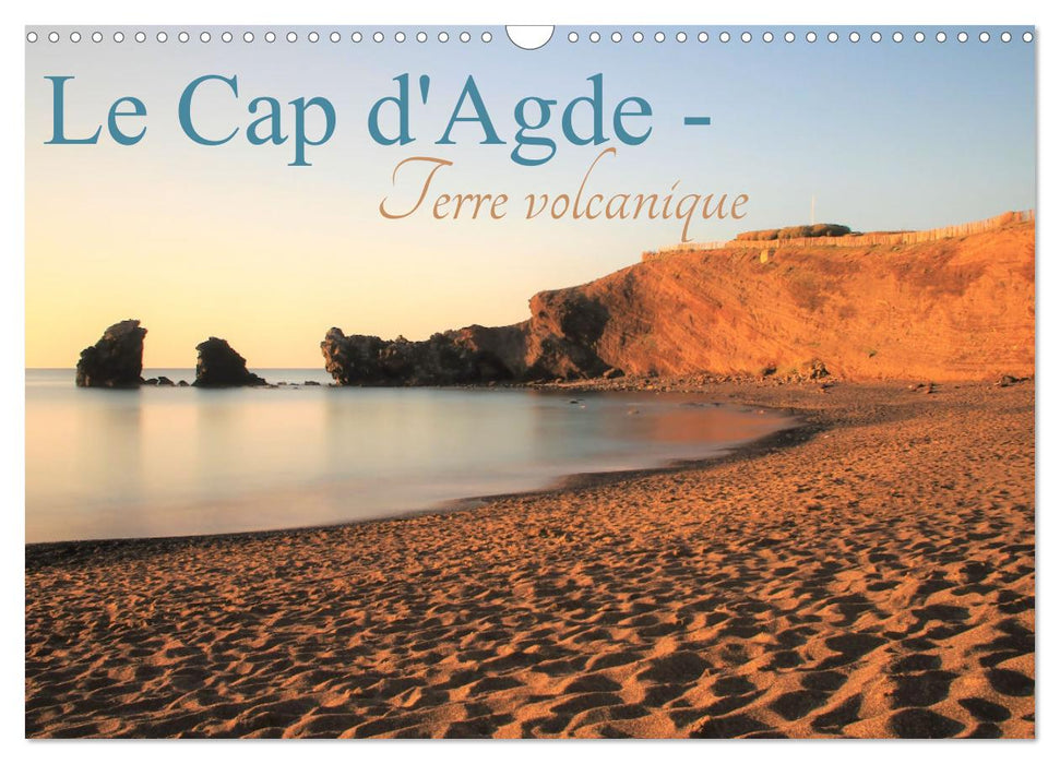 Le Cap d'Agde - Terre volcanique (CALVENDO Calendrier mensuel 2025)