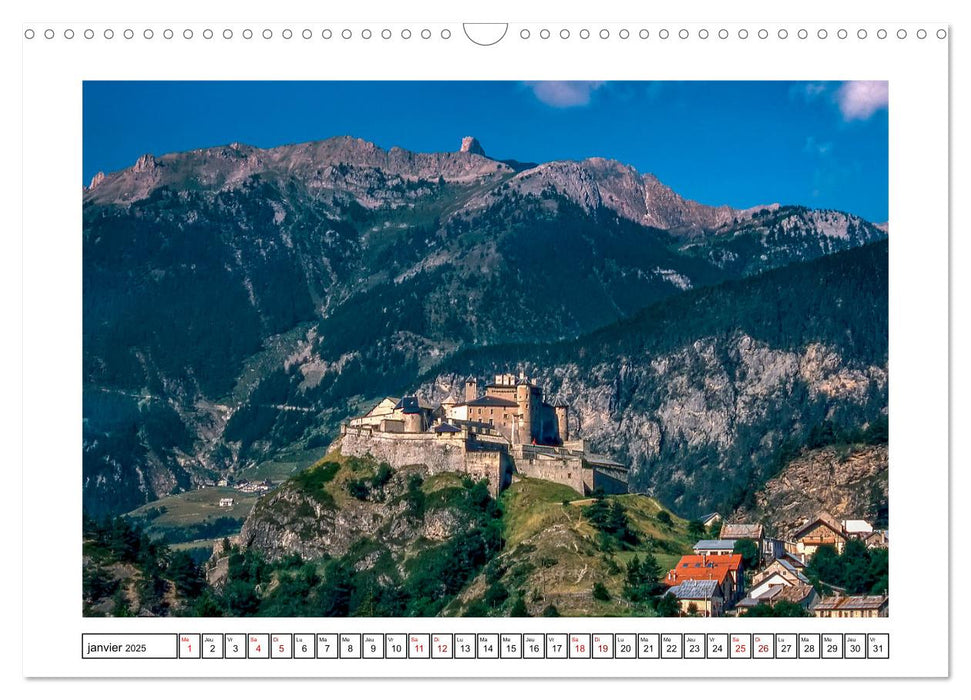 Le Queyras au cœur des Alpes (CALVENDO Calendrier mensuel 2025)