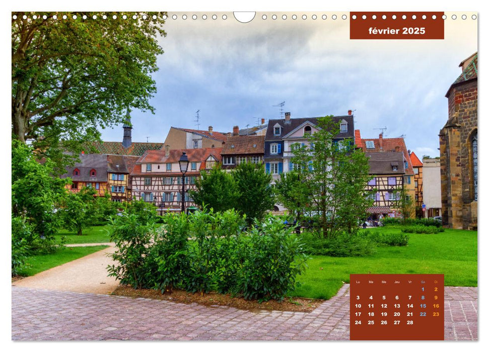 Colmar en Couleurs (CALVENDO Calendrier mensuel 2025)