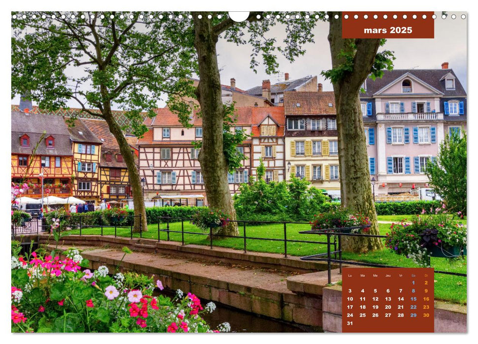 Colmar en Couleurs (CALVENDO Calendrier mensuel 2025)