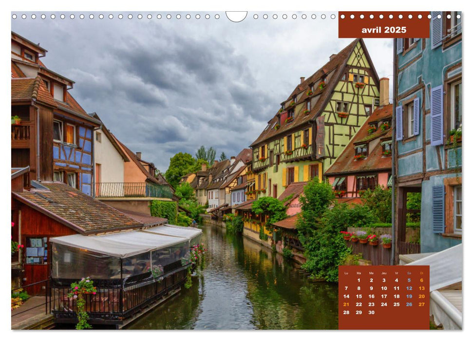 Colmar en Couleurs (CALVENDO Calendrier mensuel 2025)