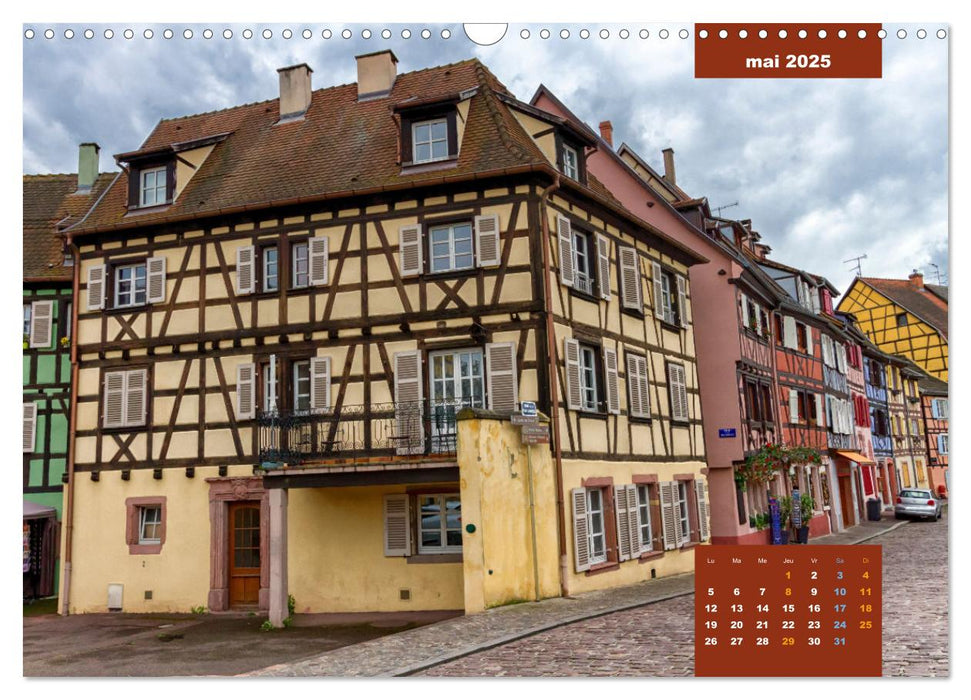 Colmar en Couleurs (CALVENDO Calendrier mensuel 2025)