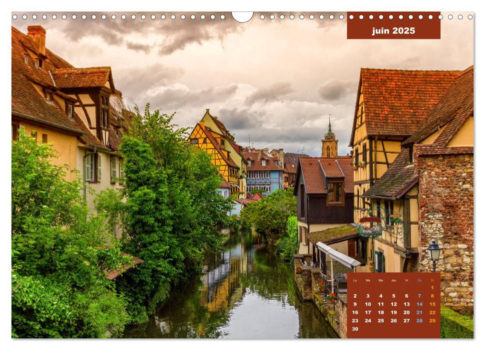 Colmar en Couleurs (CALVENDO Calendrier mensuel 2025)