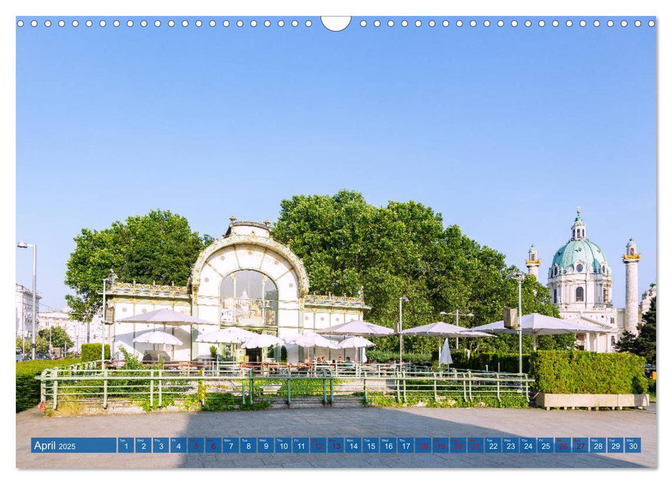 Splendid Vienna (CALVENDO Monthly Calendar 2025)