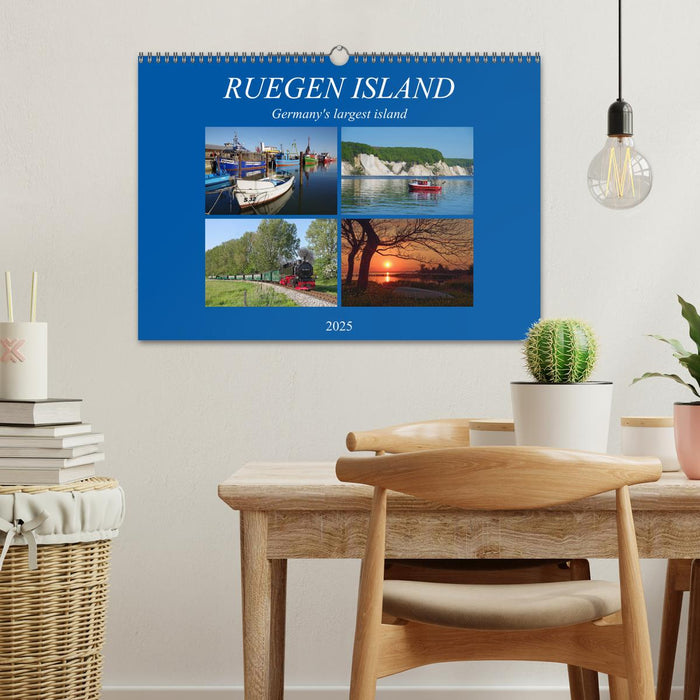 Ruegen Island (CALVENDO Monthly Calendar 2025)