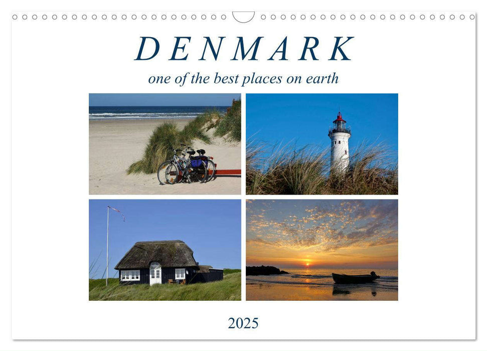 DENMARK - One of the best places on earth (CALVENDO Monthly Calendar 2025)