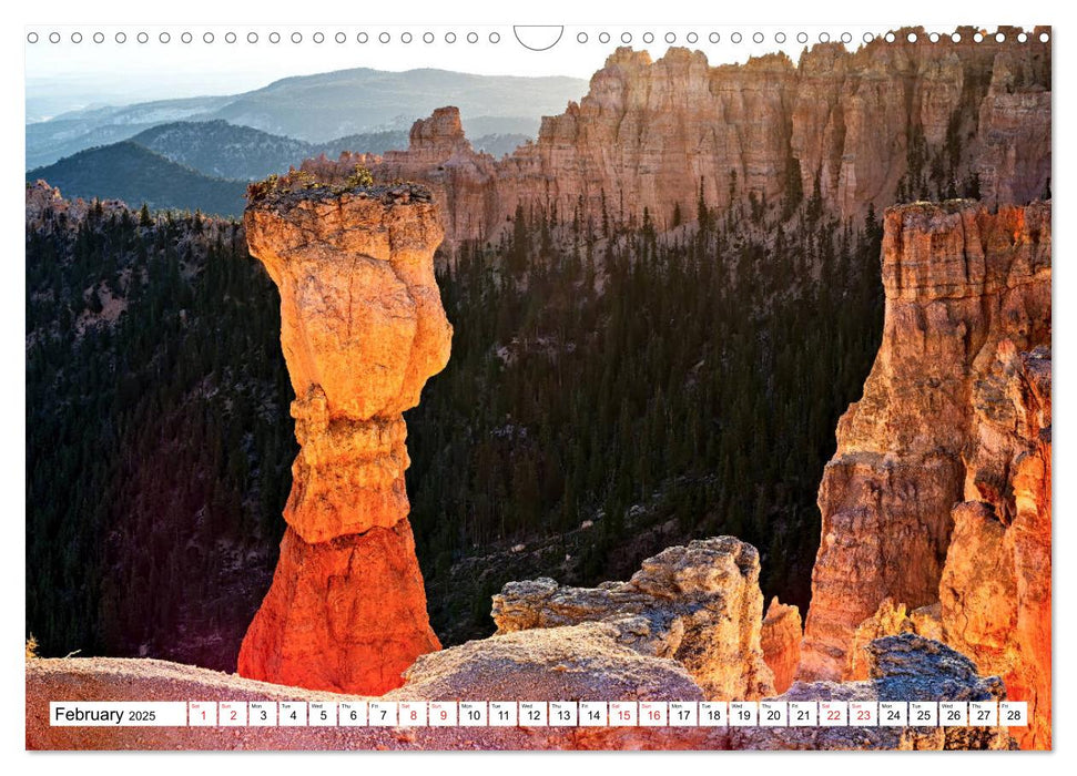 USA The American Southwest - Canyons and deserts (CALVENDO Monthly Calendar 2025)