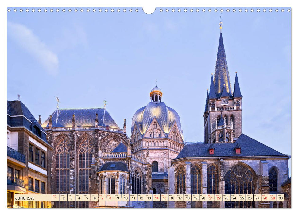 IMPERIAL CITY OF AACHEN (CALVENDO Monthly Calendar 2025)