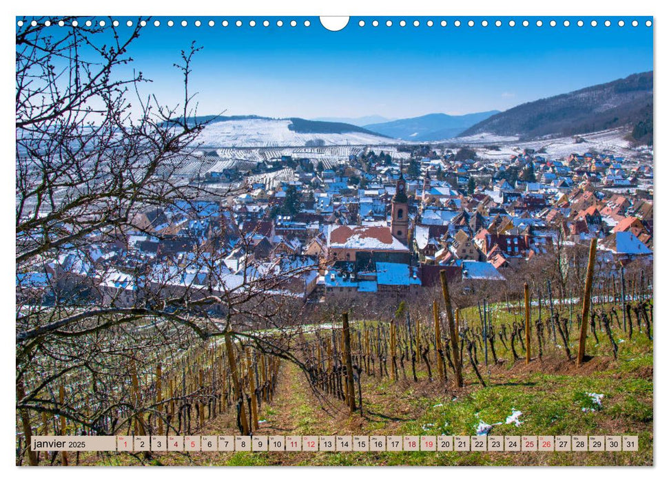 La France des villages (CALVENDO Calendrier mensuel 2025)