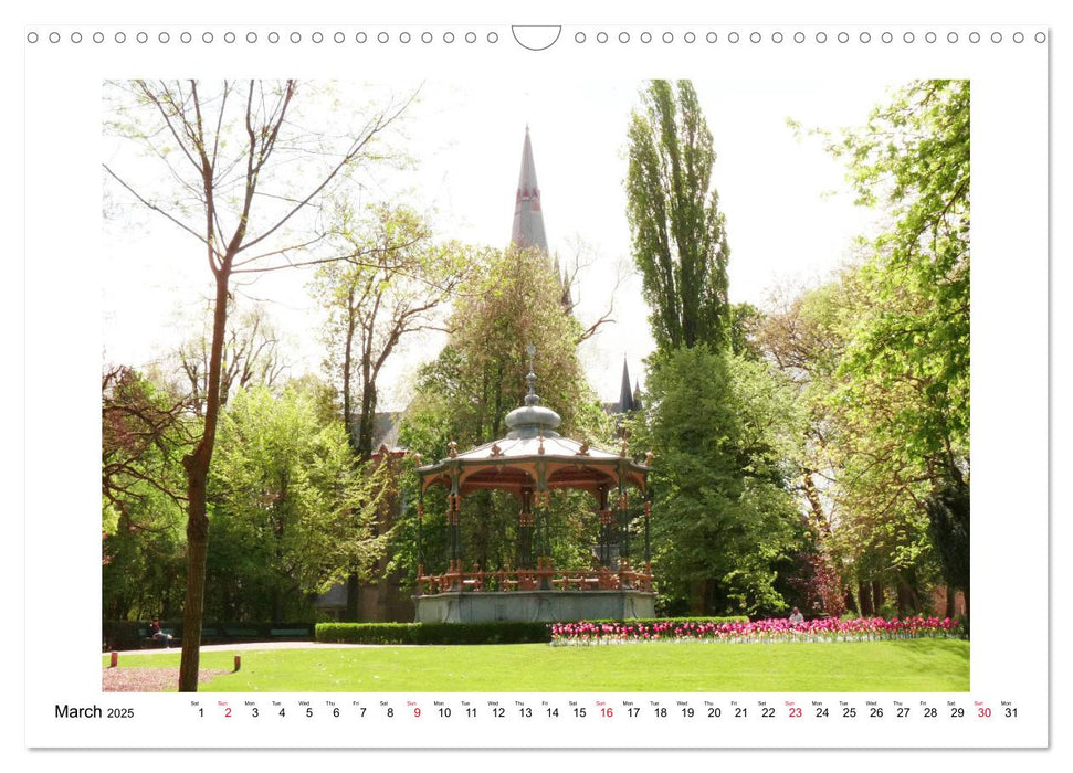 Enjoy Bruges (CALVENDO Monthly Calendar 2025)