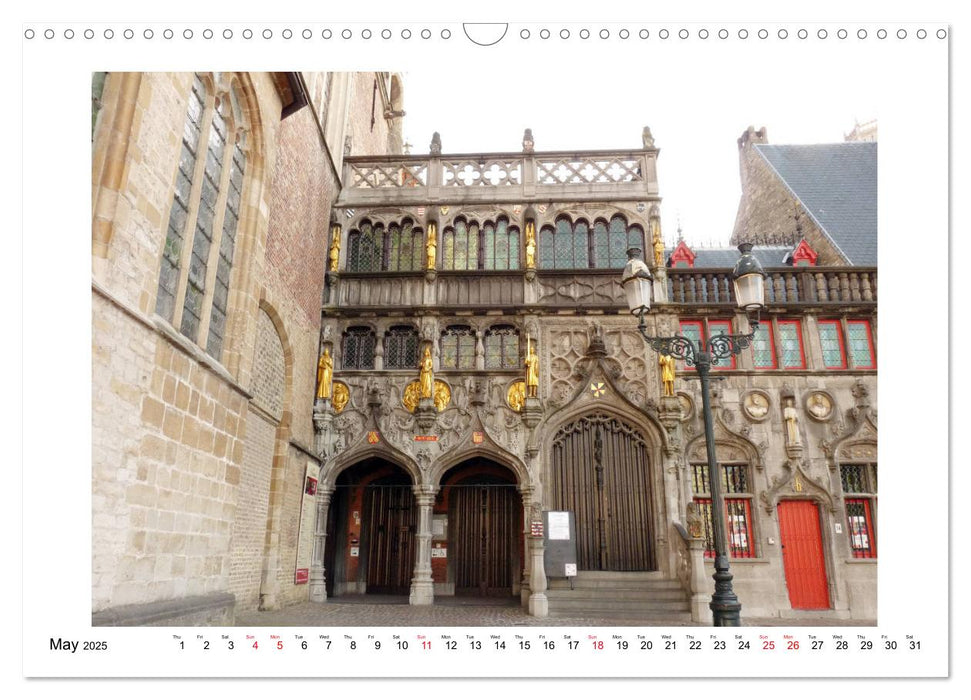 Enjoy Bruges (CALVENDO Monthly Calendar 2025)