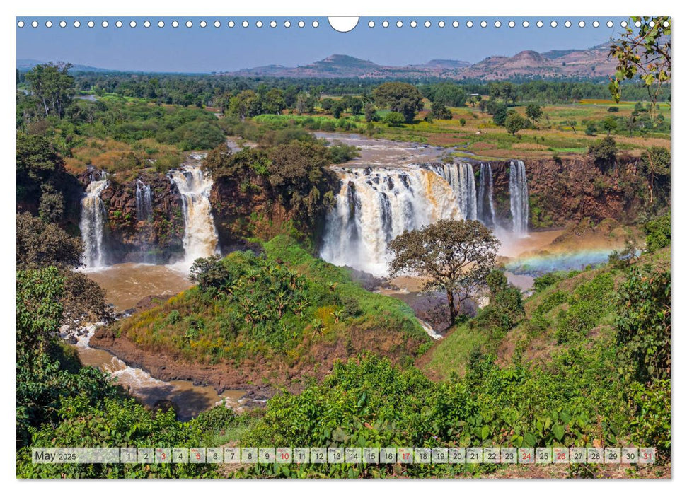 Ethiopia cradle of mankind (CALVENDO Monthly Calendar 2025)