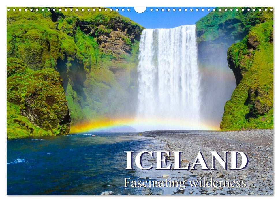 ICELAND - Fascinating wilderness (CALVENDO Monthly Calendar 2025)