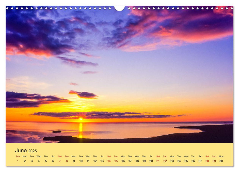 ICELAND - Fascinating wilderness (CALVENDO Monthly Calendar 2025)