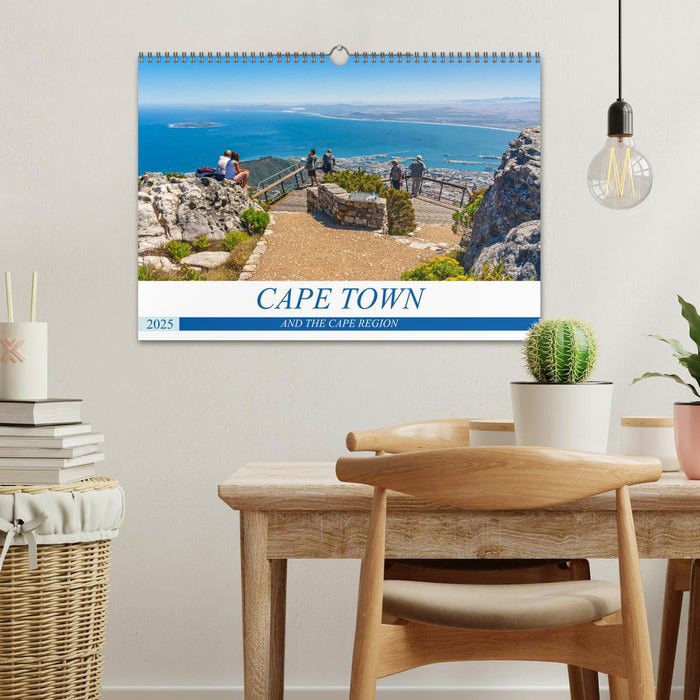 Cape Town and the Cape Region (CALVENDO Monthly Calendar 2025)