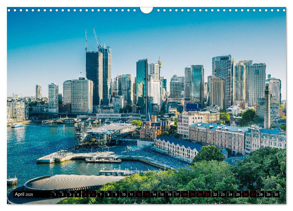 Sydney - Australia (CALVENDO Monthly Calendar 2025)