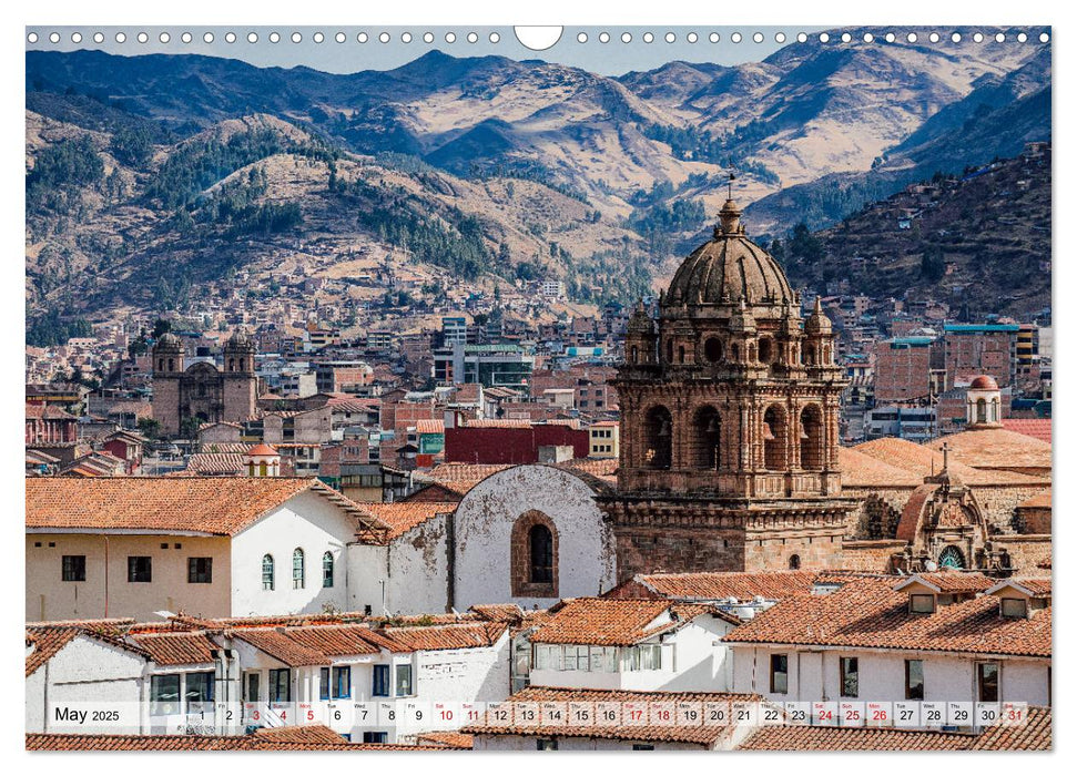 South America - From Quito to Rio (CALVENDO Monthly Calendar 2025)