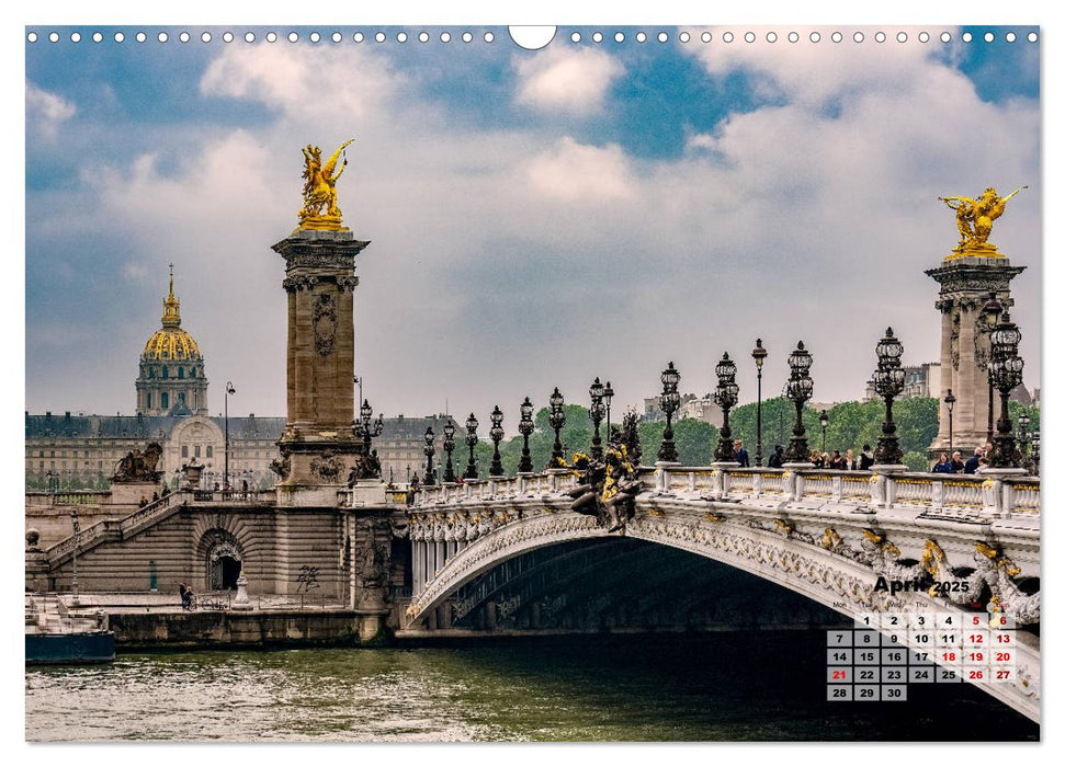 The Fascination of Bridges (CALVENDO Monthly Calendar 2025)