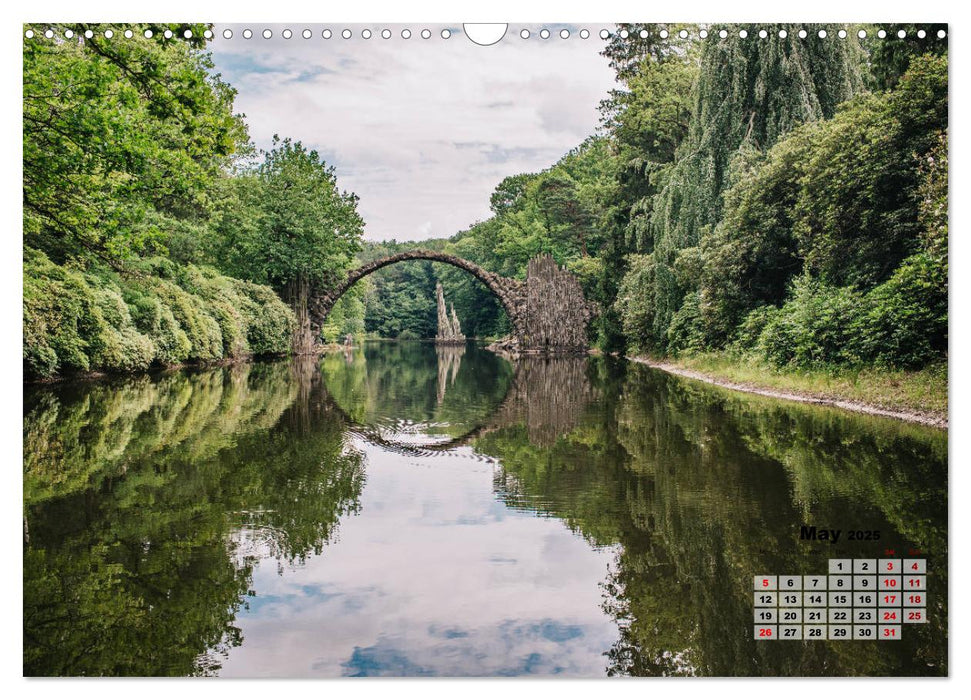 The Fascination of Bridges (CALVENDO Monthly Calendar 2025)