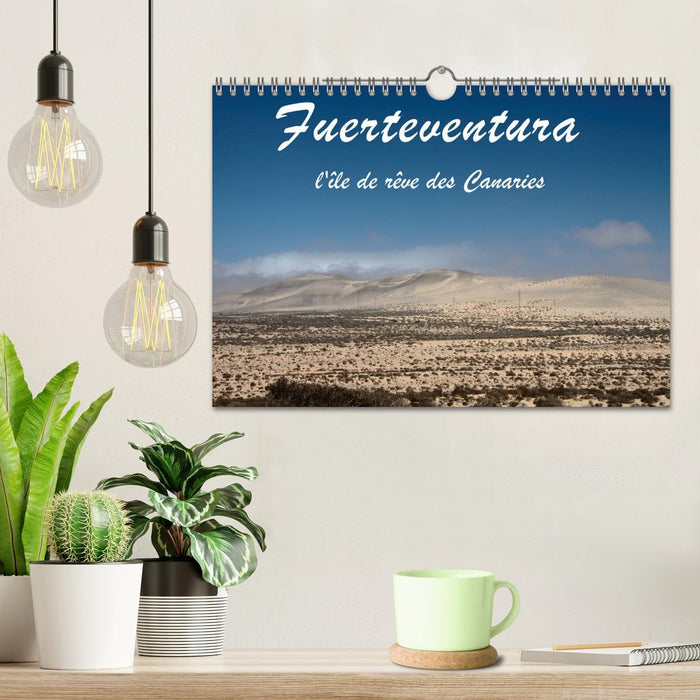 Fuerteventura - l'île de rêve des Canaries (CALVENDO Calendrier mensuel 2025)