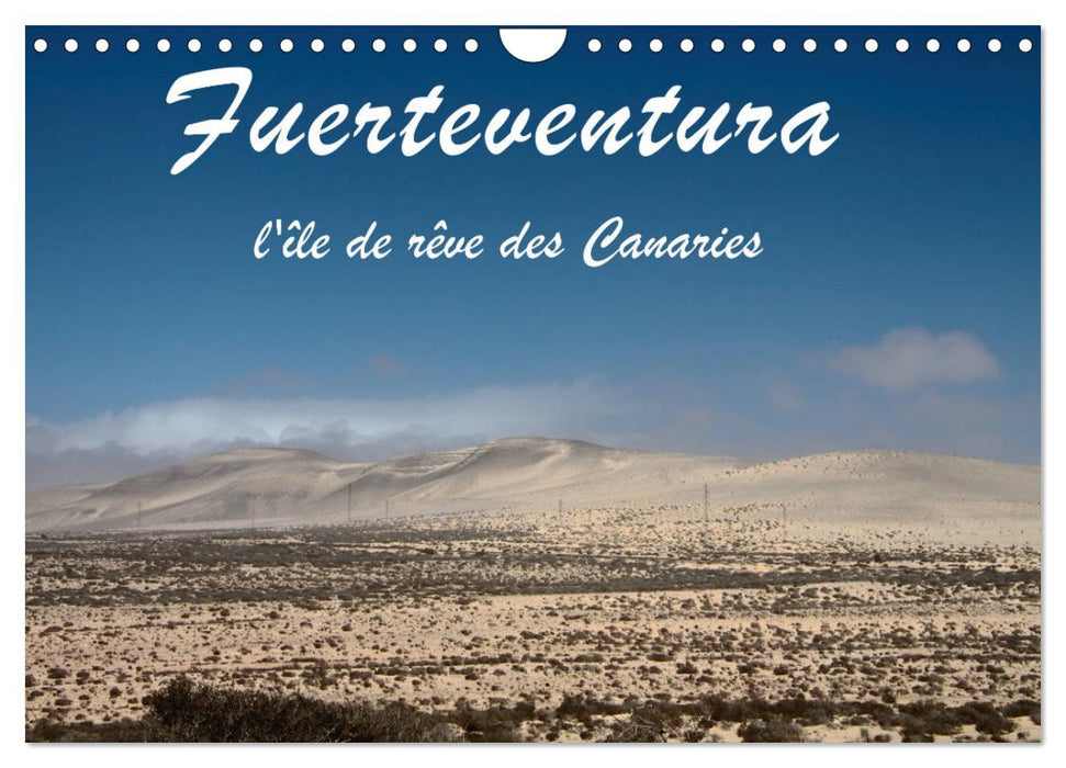 Fuerteventura - l'île de rêve des Canaries (CALVENDO Calendrier mensuel 2025)