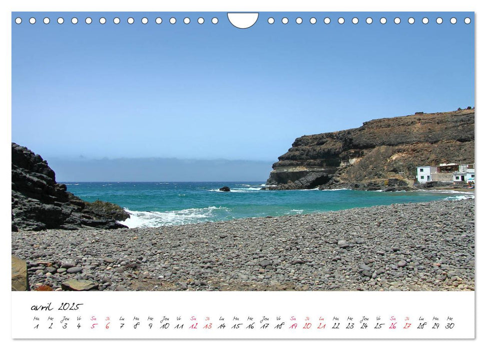 Fuerteventura - l'île de rêve des Canaries (CALVENDO Calendrier mensuel 2025)