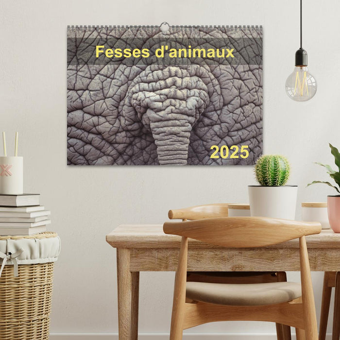 Fesses d'animaux (CALVENDO Calendrier mensuel 2025)