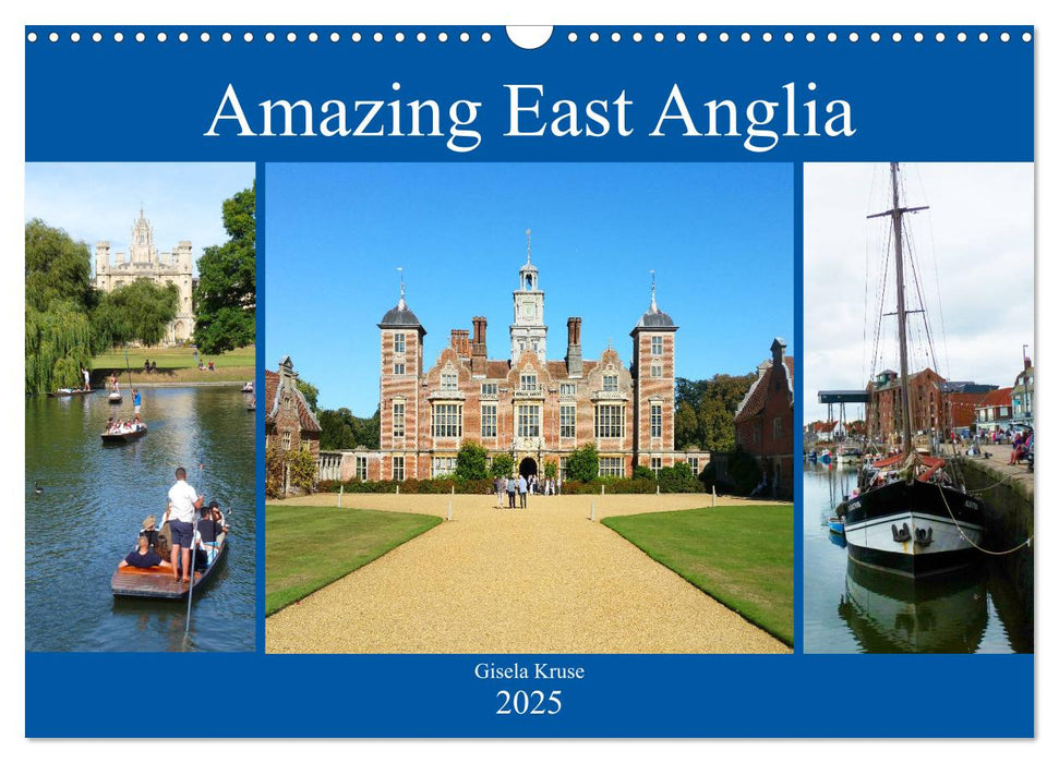 Amazing East Anglia (CALVENDO Monthly Calendar 2025)