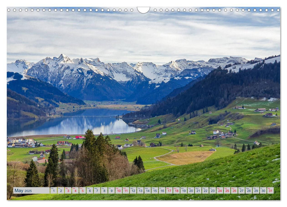 SWISS APLINE EMOTIONS (CALVENDO Monthly Calendar 2025)