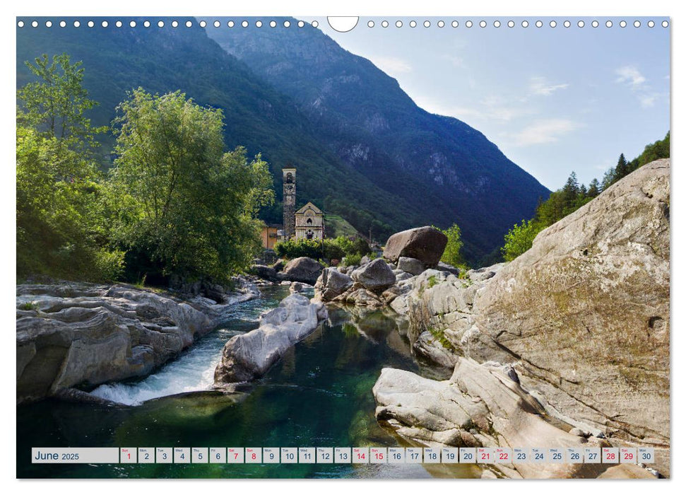 SWISS APLINE EMOTIONS (CALVENDO Monthly Calendar 2025)