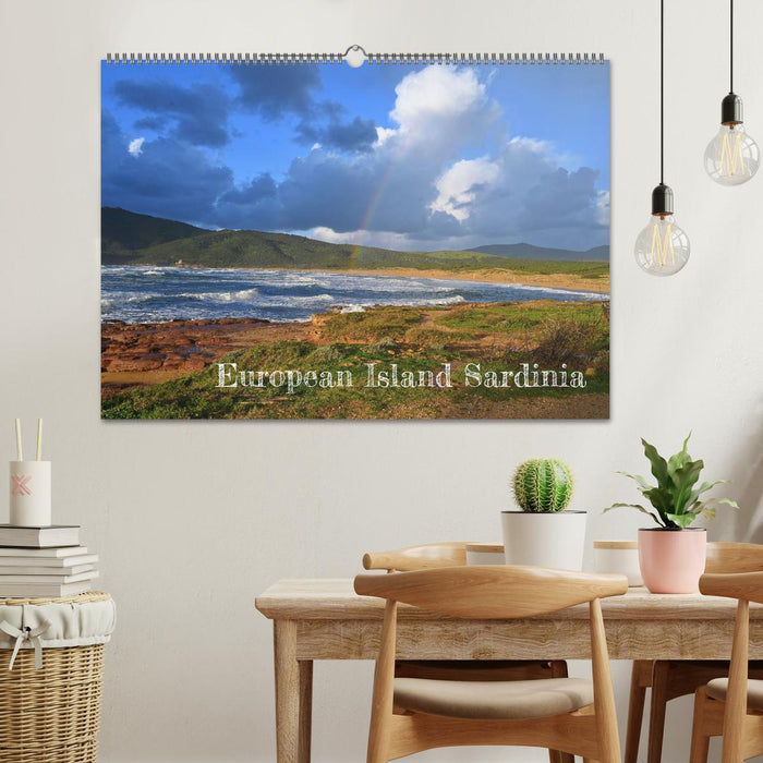 European Island Sardinia (CALVENDO Monthly Calendar 2025)