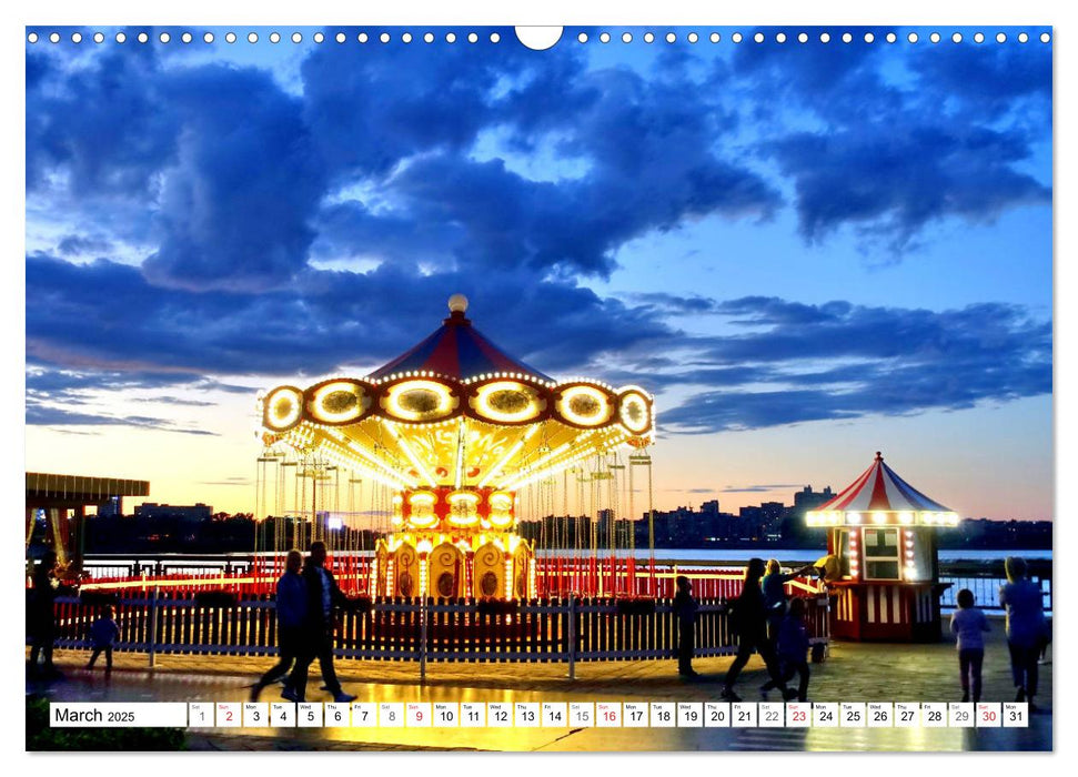 Magic Kazan - A fascinating city on the Volga River (CALVENDO Monthly Calendar 2025)